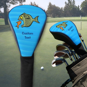 Couvre-club De Golf Poisson taupe