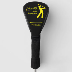 Couvre-club De Golf PONSE Personnalisée VERS LE PILOTE Silhouette DU S