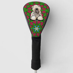 Couvre-club De Golf Poppies de Terrier