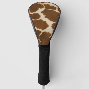 Couvre-club De Golf Populaire Vache Faux Cuir Elégante Collection