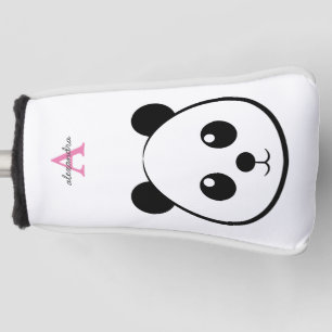 Couvre-club De Golf Porte-panda coutume Monogramme