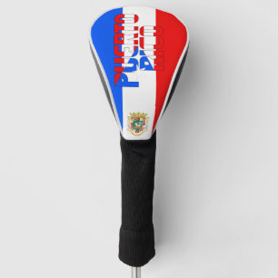 Couvre-club De Golf Porto Rico Drapeau magnifique patriotique