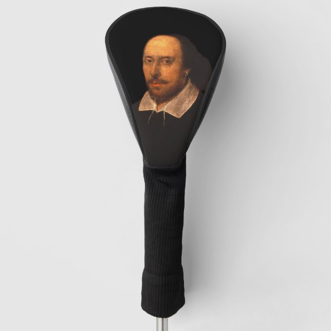 Couvre-club De Golf Portrait de Shakespeare (Devant)