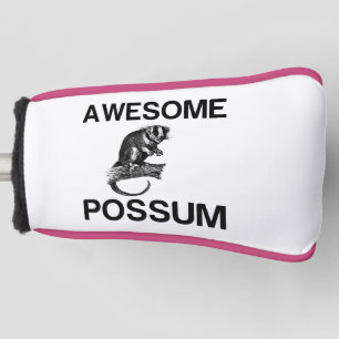 COUVRE-CLUB DE GOLF POSSUM ÉPATANT