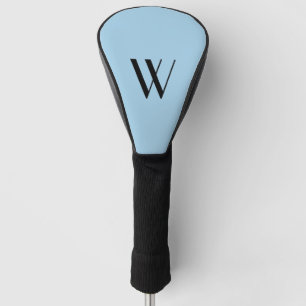 Couvre-club De Golf Poudre bleue initiale