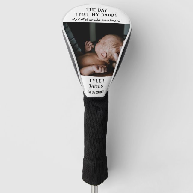 Couvre-club De Golf Première photo de Fête des pères (Devant)