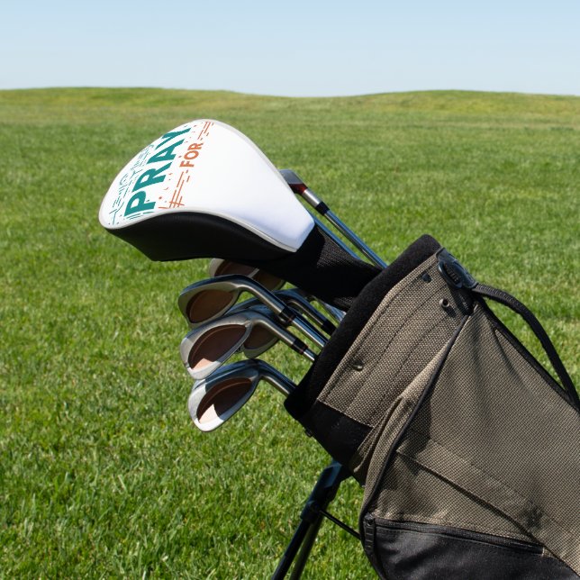 Couvre-club De Golf Priez Pour L'Humanité (In Situ)