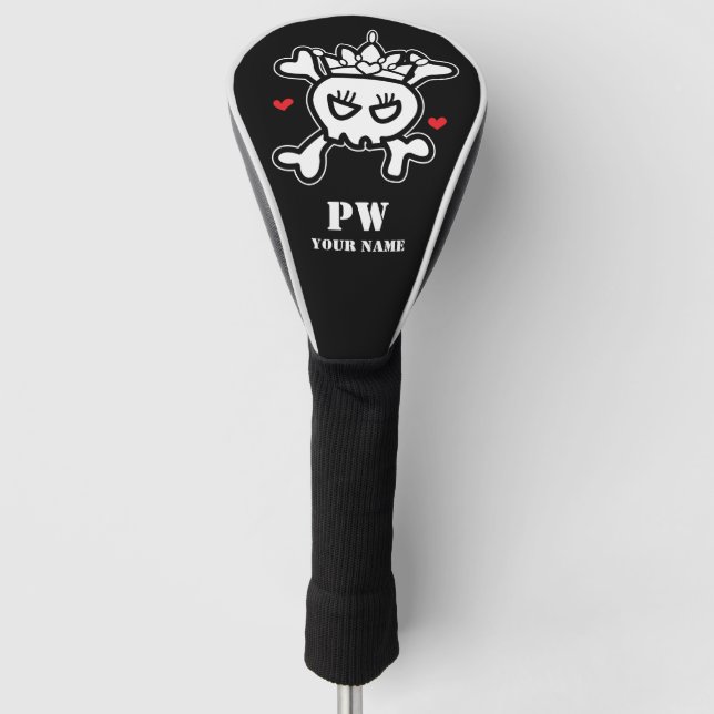 Couvre-club De Golf Princess Skull (Devant)