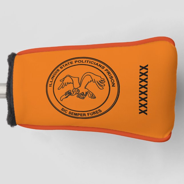 Couvre-club De Golf Prison des politiciens de l'Illinois (Devant)