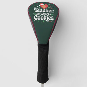 Couvre-club De Golf Professeur de Noël de Smart Cookies