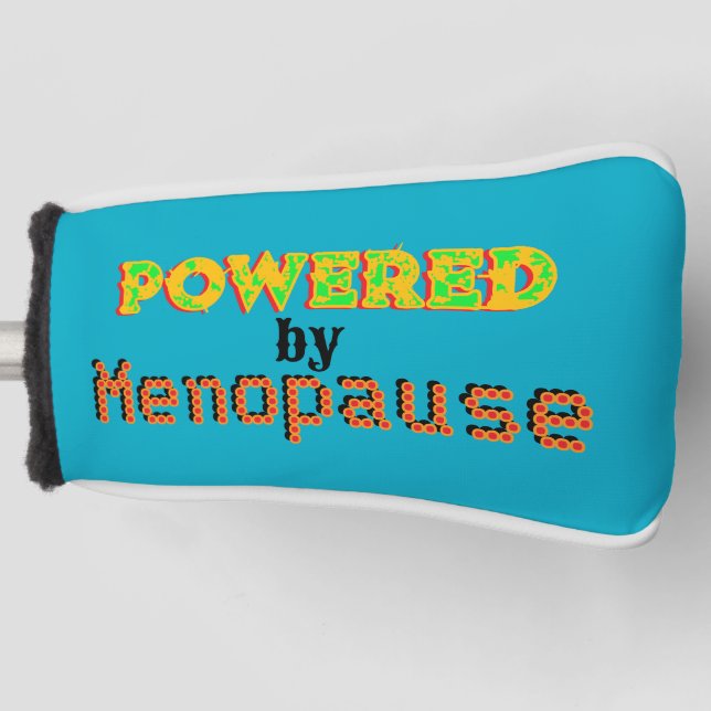 Couvre-club De Golf Propulsé par la ménopause 3 (Devant)