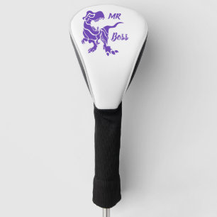 Couvre-club De Golf Purple Trex le Boss Dino