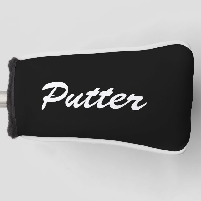 Couvre-club De Golf Putter (Devant)