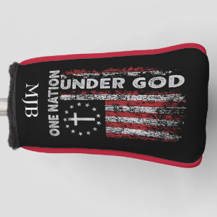 Couvre-club De Golf Putter Drapeau Américain Personnalisé