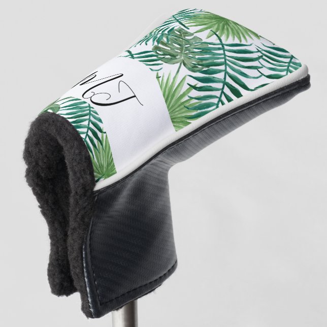 Couvre-club De Golf Putter Tropical Personnalisé (Devant 3/4)