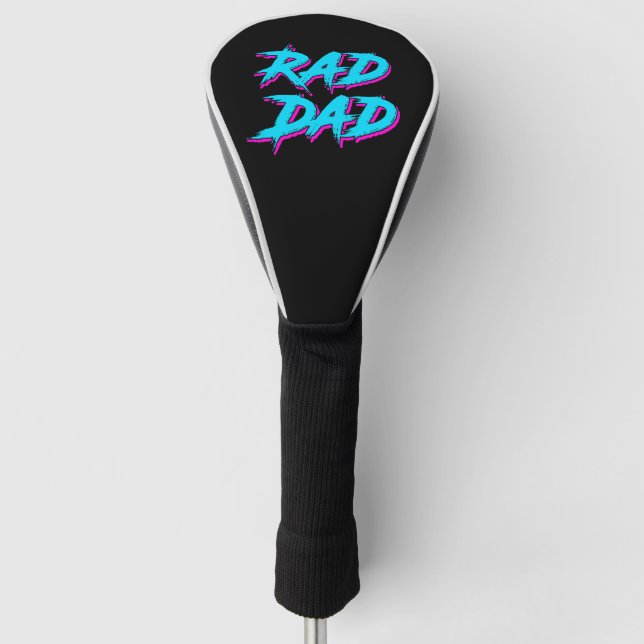 Couvre-club De Golf Rad Papa Retro 80's (Devant)
