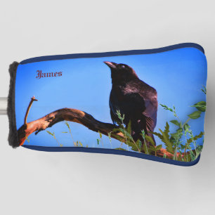 Couvre-club De Golf Raven Black Bird