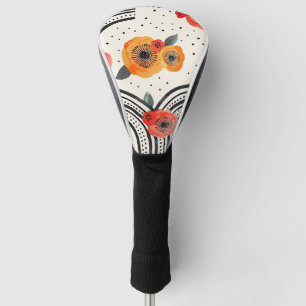 Couvre-club De Golf Rayures de tranche de citron bold (9)