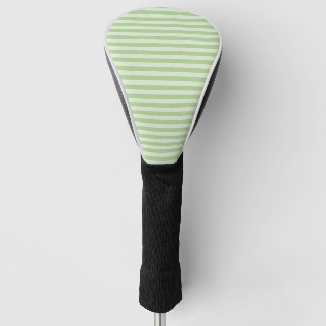 Couvre-club De Golf Rayures Vertes (Devant)