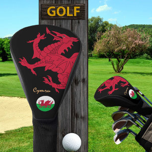 Couvre-club De Golf Red Dragon Golf Pays de Galles, Golf, Drapeau gall
