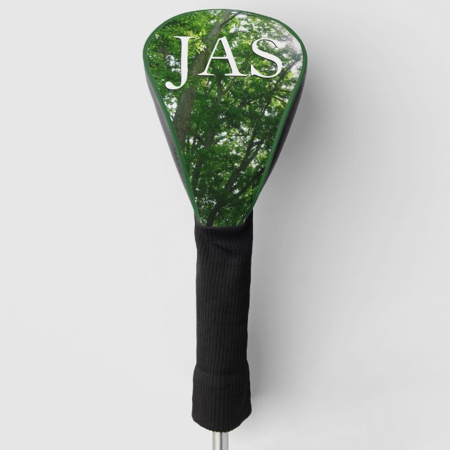 Couvre-club De Golf Regard sur les arbres d'été (Devant)