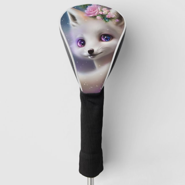 Couvre-club De Golf Renard blanc bébé (Devant)