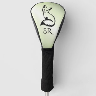 Couvre-club De Golf Renard vert initial