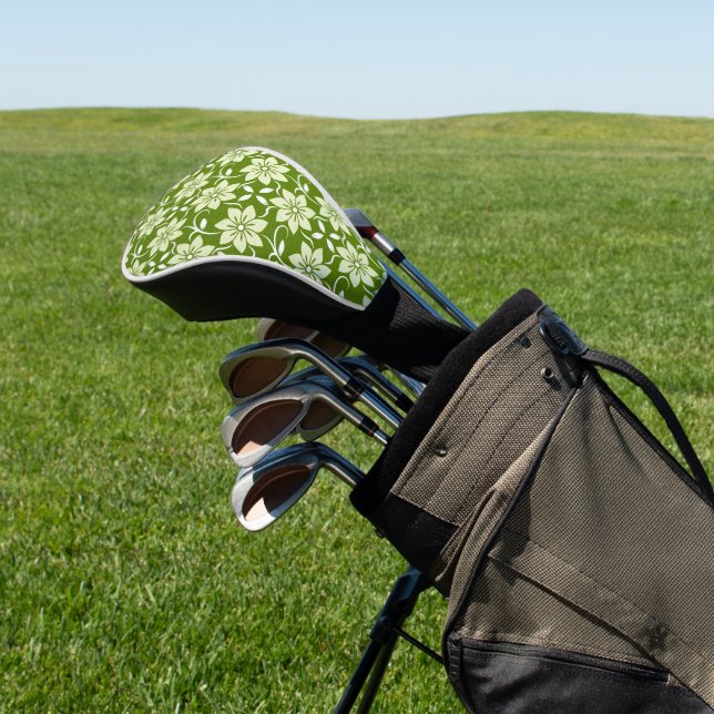 Couvre-club De Golf Répétition de Fleur d'Olivier (In Situ)