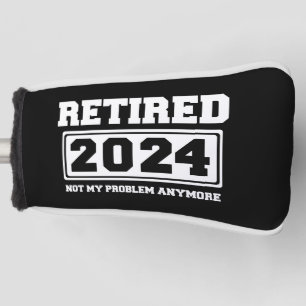 Couvre-club De Golf Retraité 2024 Plus Mon Problème