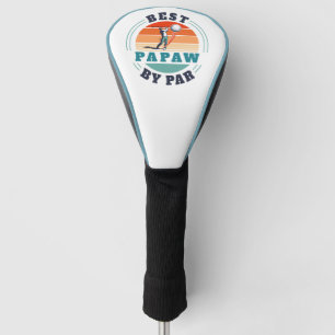 Couvre-club De Golf Retro Best Papaw Par Par Parfait Grand-Père