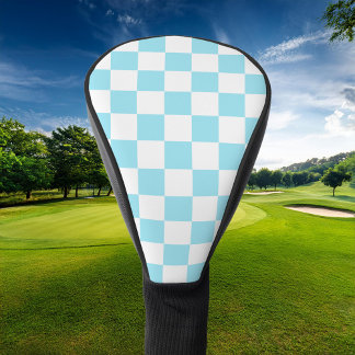 Couvre-club De Golf Retro Checkerboard