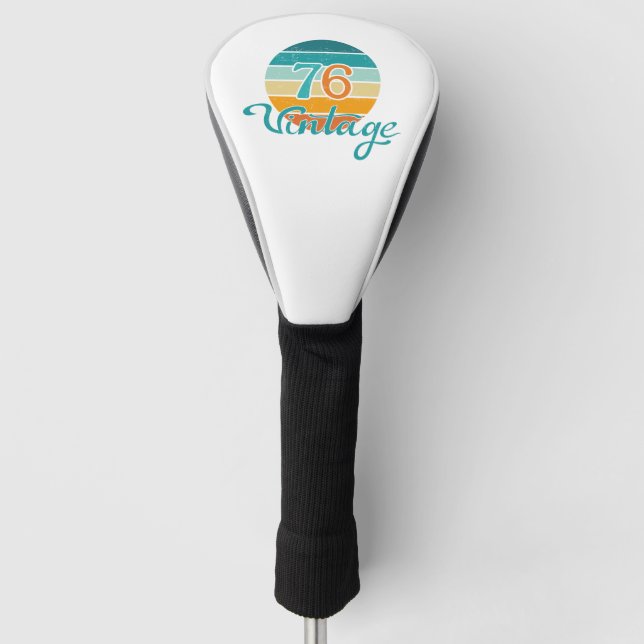 Couvre-club De Golf Retro Sunset 76 Vintage (Devant)