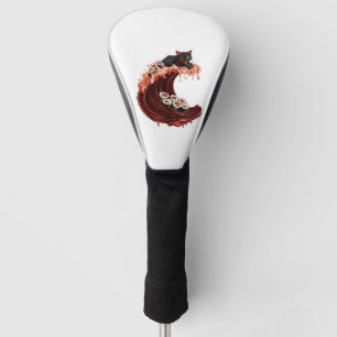 Couvre-club De Golf Rêves de chat Sushi  Nourriture japonaise fantaisi