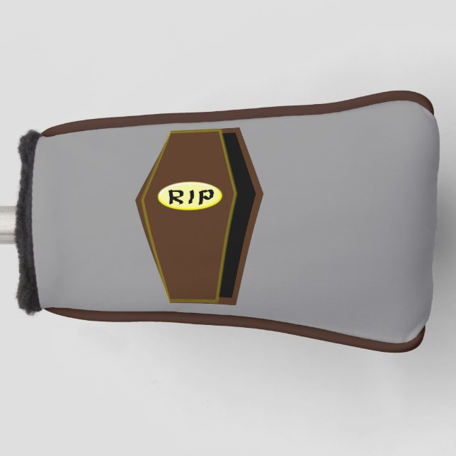 Couvre-club De Golf RIP Halloween Café de Doom Golf Putter Couverture (Devant)