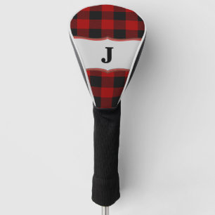 Couvre-club De Golf Rob Roy Tartan Red & Black Golf Club - Couverture