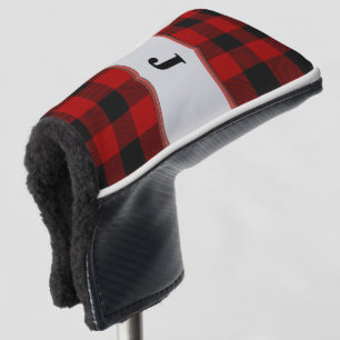 Couvre-club De Golf Rob Roy Tartan Red & Black Golf Club Putter Cover