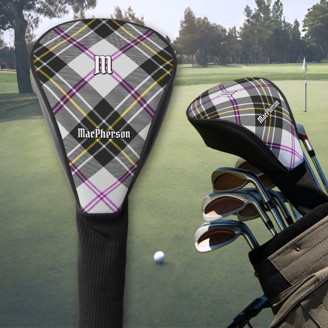 Couvre-club De Golf Robe Clan MacPherson Tartan Golf Head Cover (Créateur téléchargé)