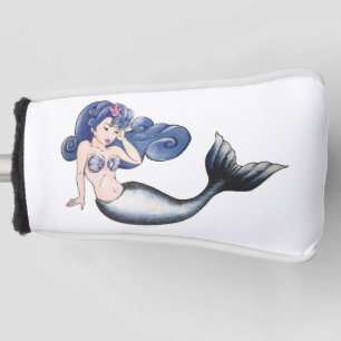 Couvre-club De Golf Rockabilly Mermaid
