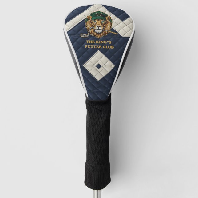 Couvre-club De Golf Roi du Fairway (Devant)