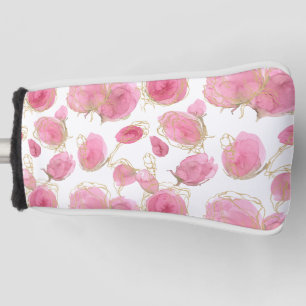 Couvre-club De Golf Roses roses