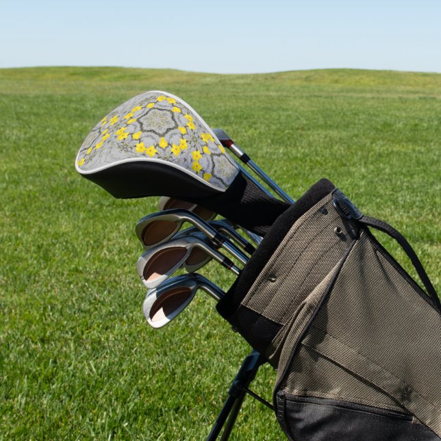Couvre-club De Golf Roue d'harmonie de jonquilles  (In Situ)