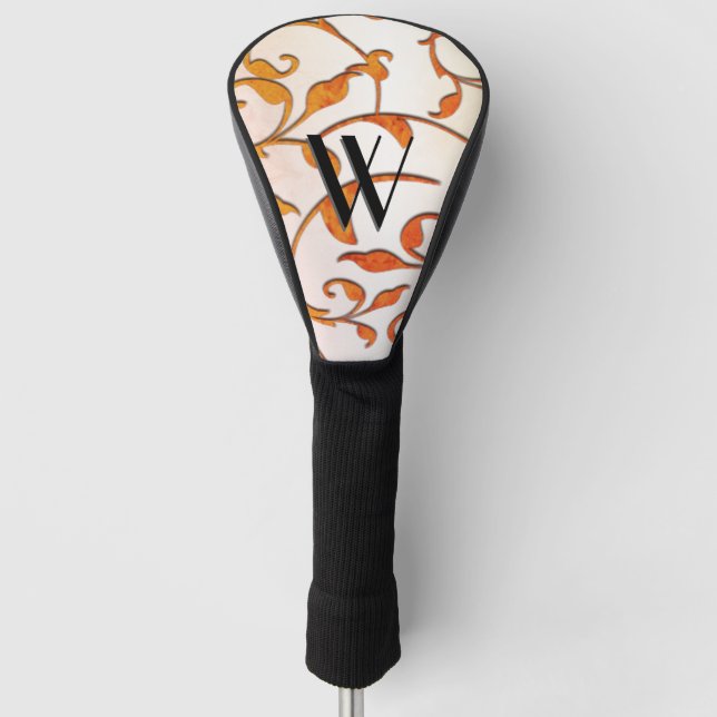 Couvre-club De Golf Rouille défilante (Devant)
