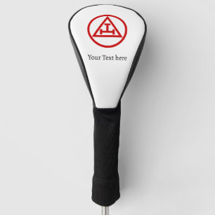 Couvre-club De Golf Royal Arch Chapitre Freemason Masonic Cadeau Golfe