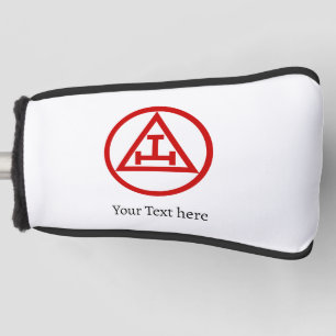 Couvre-club De Golf Royal Arch Chapitre Freemason Masonic Cadeau Golfe