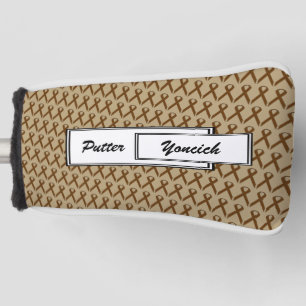 Couvre-club De Golf Ruban Brown standard par Kenneth Yoncich