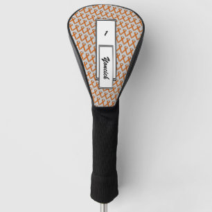 Couvre-club De Golf Ruban orange standard par Kenneth Yoncich