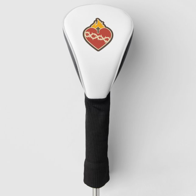 Couvre-club De Golf Sacré-Coeur catholique (Devant)