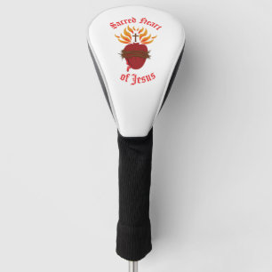 Couvre-club De Golf Sacré Coeur de Jésus