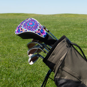 Couvre-club De Golf Sacs carrossables Mandala symétriques