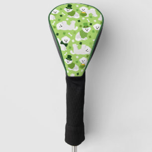 Couvre-club De Golf Saint Patrick's Day Bichon Frise